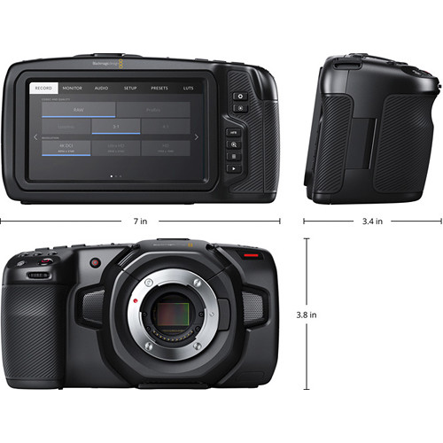 Blackmagic Pocket Cinema Camera 4K  (MFT Mount)