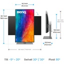 BenQ PD3225U｜32" 4K UHD P3 Thunderbolt 3 Monitör Mac Kullanıcıları İçin