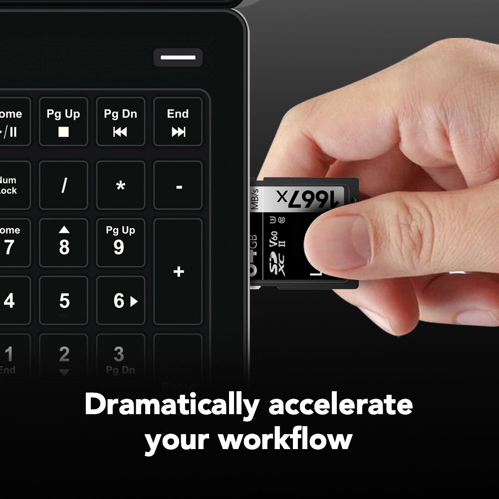 LEXAR 64GB Professional 1667x SDXC UHS-II Hafıza Kartı (V60, U3)