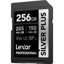 LEXAR 256GB SILVER Plus SDXC Hafıza Kartı (UHS-I, V30)