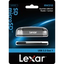 LEXAR USB-A ve USB-C Çift Yuvalı Kart Okuyucu (SD ve microSD Uyumlu)