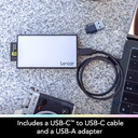 LEXAR Professional Workflow SD UHS-II Kart Okuyucu (Çift Yuvalı, USB-C)