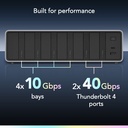 LEXAR Professional Workflow Thunderbolt 4 Dock (6 Modül Yuvalı)