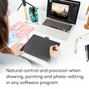 Wacom Intuos Grafik Tablet MEDIUM CTL-6100WLK-N