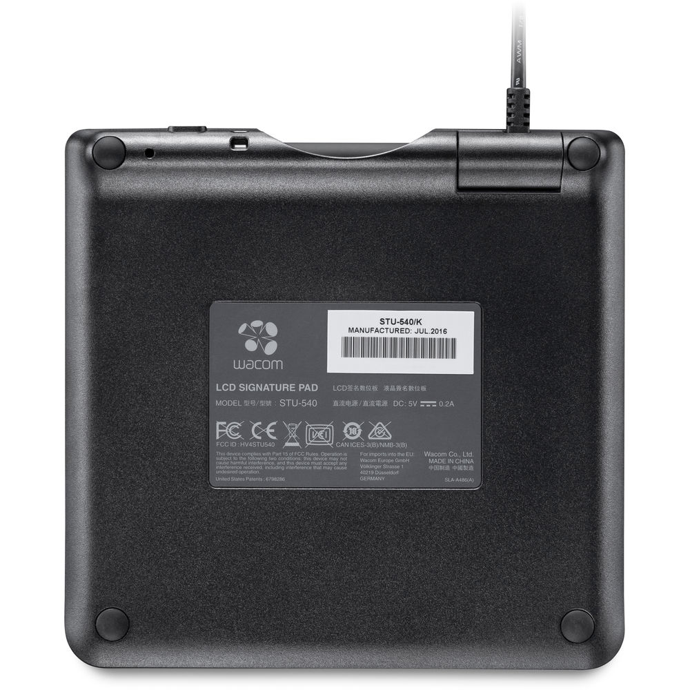 Wacom LCD SIGNATURE TABLET STU540-CH2