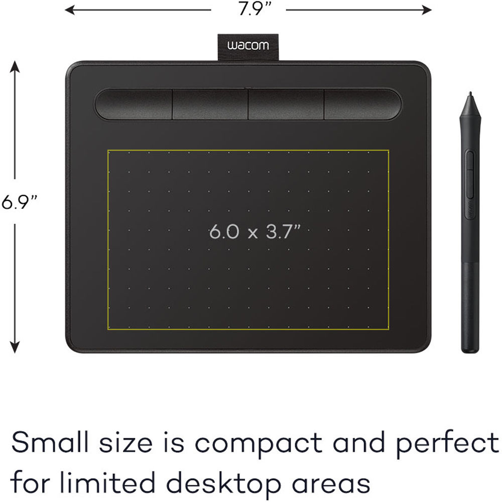 Wacom Intuos Grafik Tablet SMALL CTL-4100WLE-N
