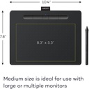Wacom Intuos Grafik Tablet MEDIUM CTL-6100K-A
