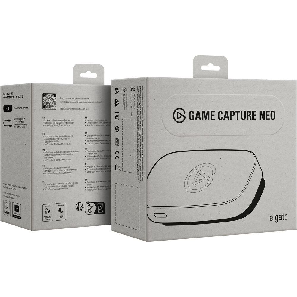 Elgato 10GBI9901 Game Capture Neo 