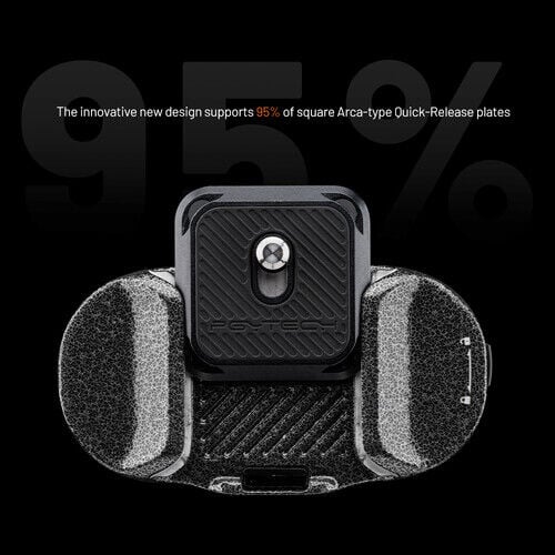 PGYTECH Beetle Camera Clip V2 with QR Plate – Kamera Klipsi & Quick-Release Plate