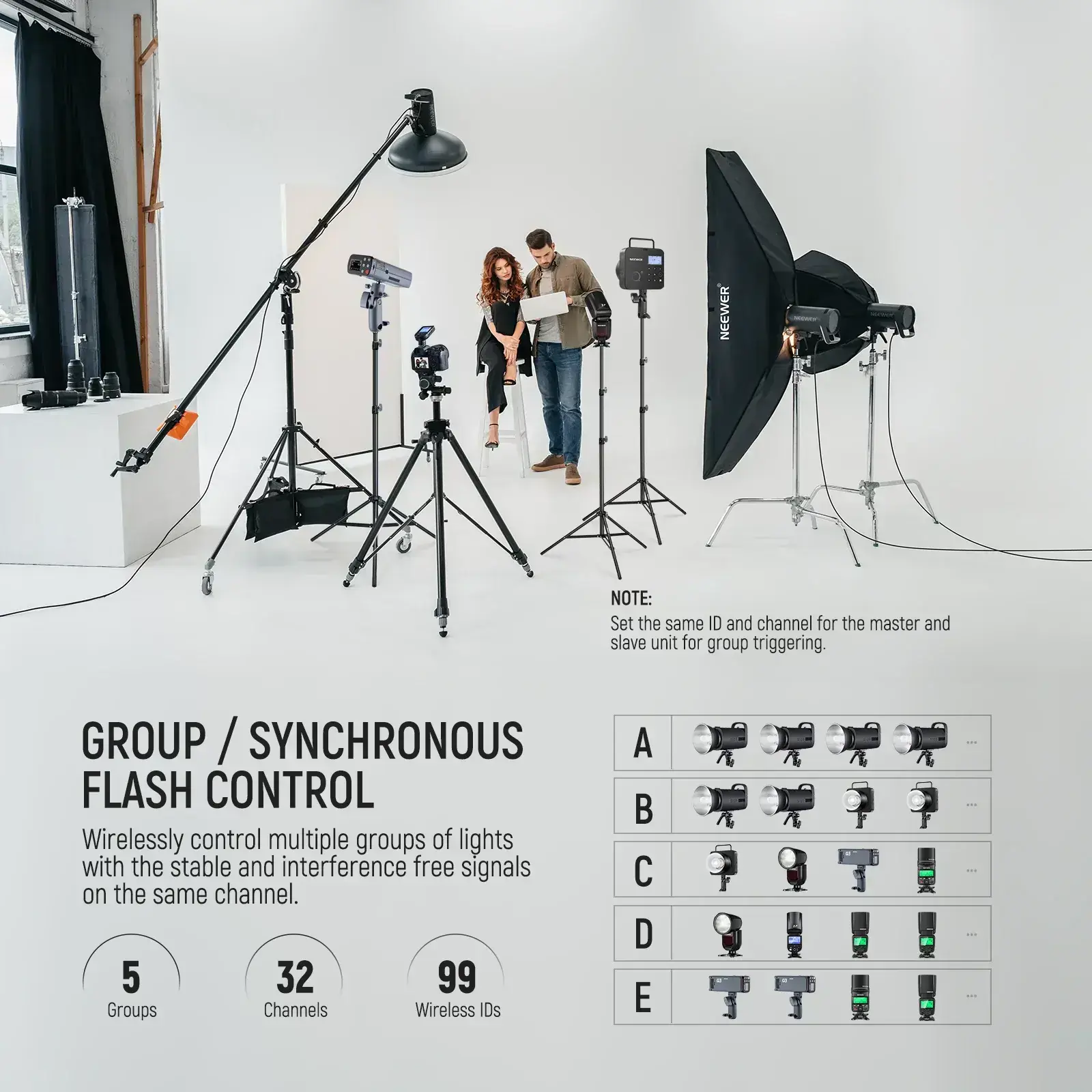 NEEWER QPRO-F Fujifilm Uyumlu TTL Kablosuz Flaş Tetikleyici