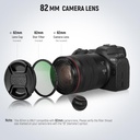 NEEWER 82mm 3\'lü Yıldız Filtre Kiti (4, 6, 8 Noktalı)