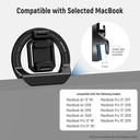 NEEWER PA031 Laptop MagsafeTutucu & Coldshoe Mount