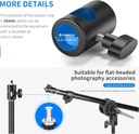 NEEWER ST12 Hızlı Adaptör Dönüştürücü - Işık Standı Uç Adaptörü (2\'li Paket)