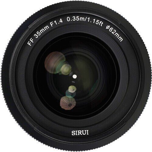 Sirui AURORA 35mm F1.4 Auto-Focus Lens (L Mount, Siyah)