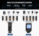 Neewer Z880-C TTL Canon Uyumlu 76W Akülü Tepe Flaşı
