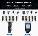 Neewer Z880-S TTL Sony Uyumlu 76W Akülü Tepe Flaşı