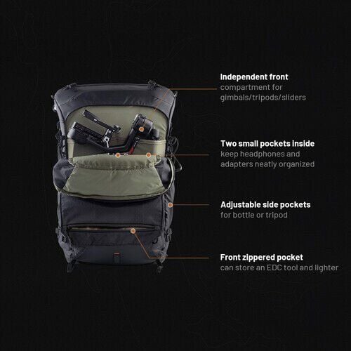 PGYTECH OnePro Focux Backpack 35 (Space Black)
