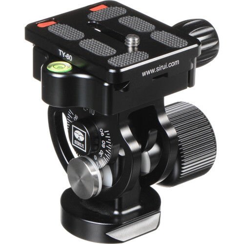 Sirui L-10 Monopod Tilt Head – Profesyonel 15 kg Taşıma Kapasiteli Tilt Kafa (6 Yıl Türkiye Distribütör Garantili)