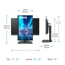 BenQ SW272U 27 4K AdobeRGB 90W USB-C Fotoğraf ve Renk Düzenleme Monitörü