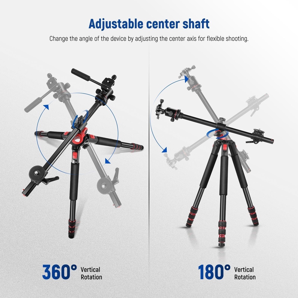 Neewer TP-27 Yatay Kollu Tripod