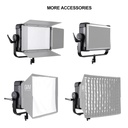 GVM YU300R 300W RGB LED Panel Işık (Hardcase)