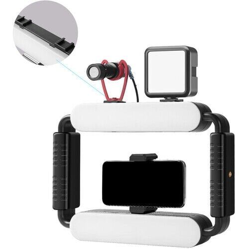 GVM TL-15RS Telefon/Kamera Evrensel LED Işıklı Kafes