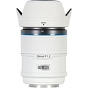 Sirui Sniper 16mm F1.2 APS-C/S35 Auto-Focus Lens (E Mount, Beyaz)