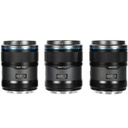 Sirui Sniper F1.2 APS-C Autofocus Sony E Mount 3'lü Lens Kiti (Siyah)