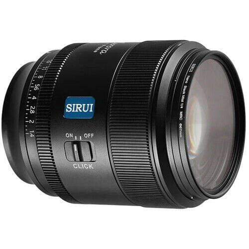 Sirui AURORA 85mm F1.4 Auto-Focus Lens (E Mount, Siyah)