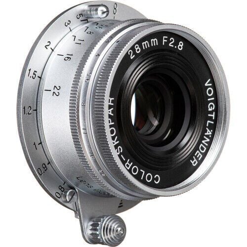 Voigtländer Color-Skopar 28mm F2.8 Aspherical L Mount (Gümüş)