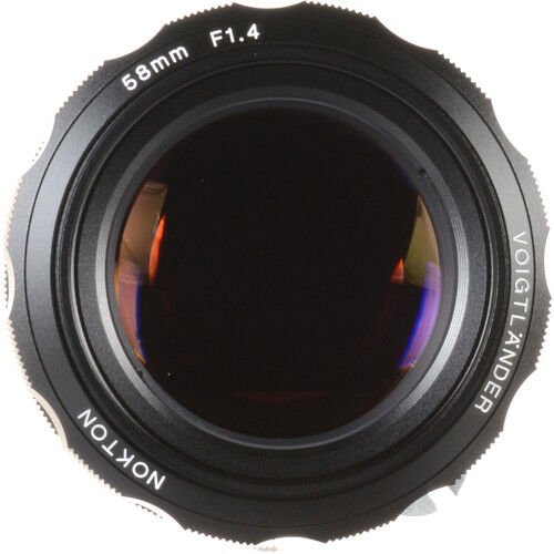 Voigtländer Nokton 58mm F1.4 SL-II S Nikon AIS F Mount (Siyah)