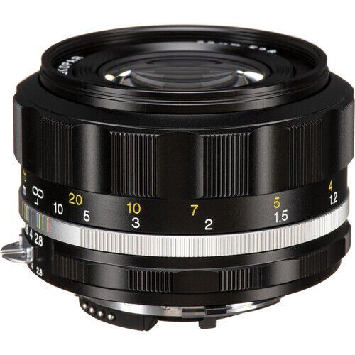 Voigtländer Apo-Skopar 90mm F2.8 SL-II S Nikon AIS F Mount Lens (Siyah)
