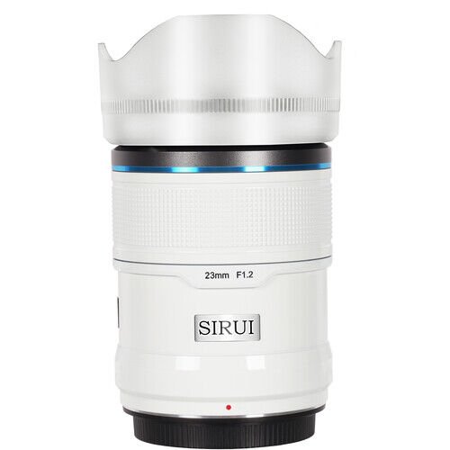 Sirui Sniper F1.2 APS-C Autofocus Fujifilm X Mount 5'li Lens Kiti (Beyaz)