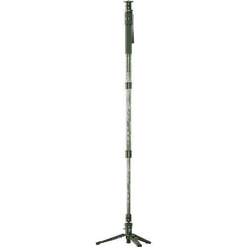 Sirui CVM-145P+CT5X 3 Kademeli Carbon Fiber Monopod Kit (Kobalt Yeşil)