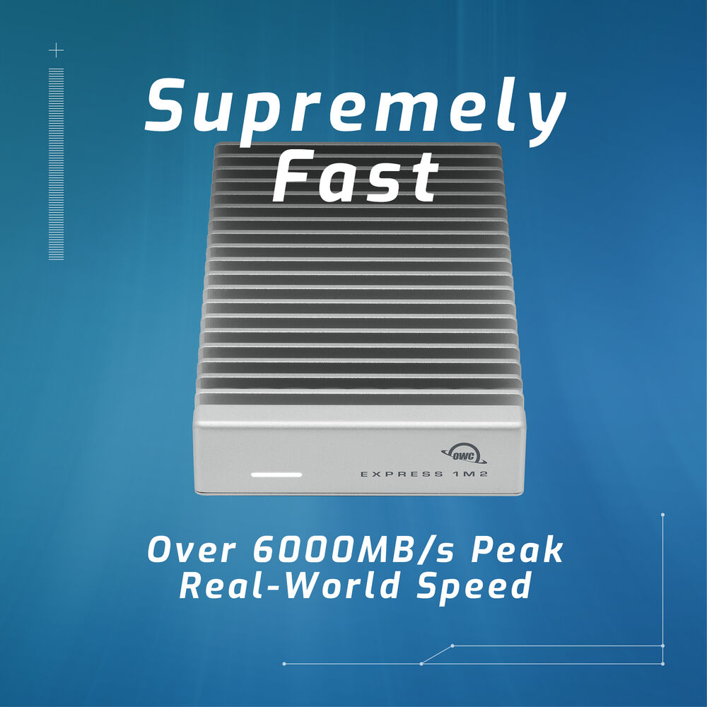 OWC 8TB Express 1M2 USB4 External SSD