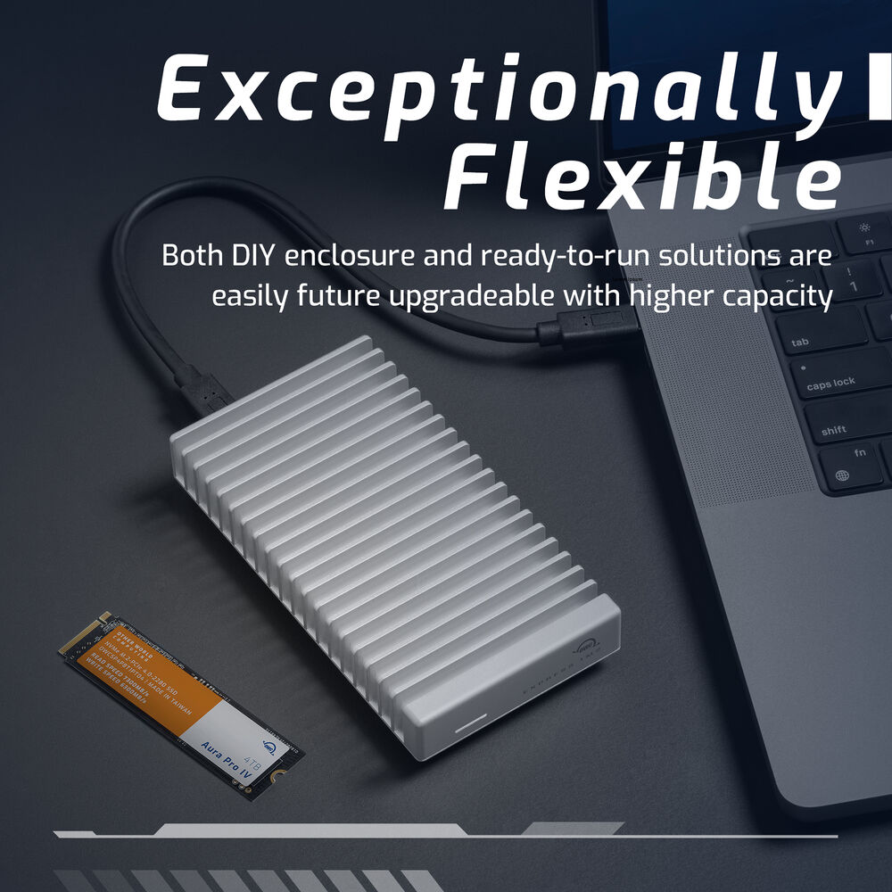 OWC 2TB Express 1M2 80G USB4 External SSD