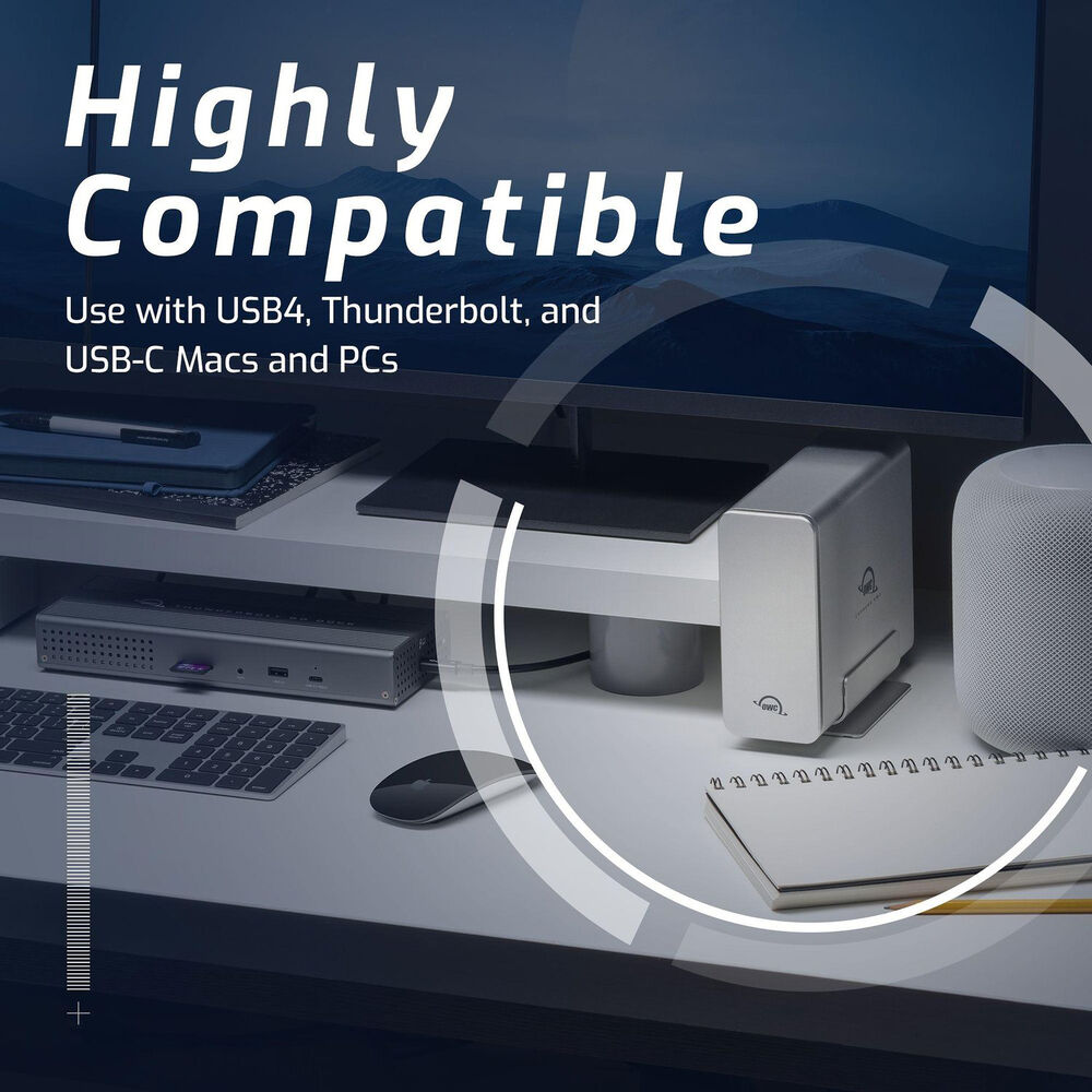 OWC Express 4M2 4-Bay USB4 External SSD Enclosure