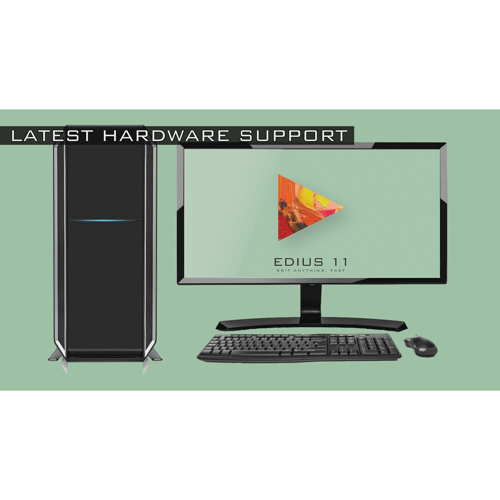 Grass Valley EDIUS 11 Broadcast Nonlinear Editing Software