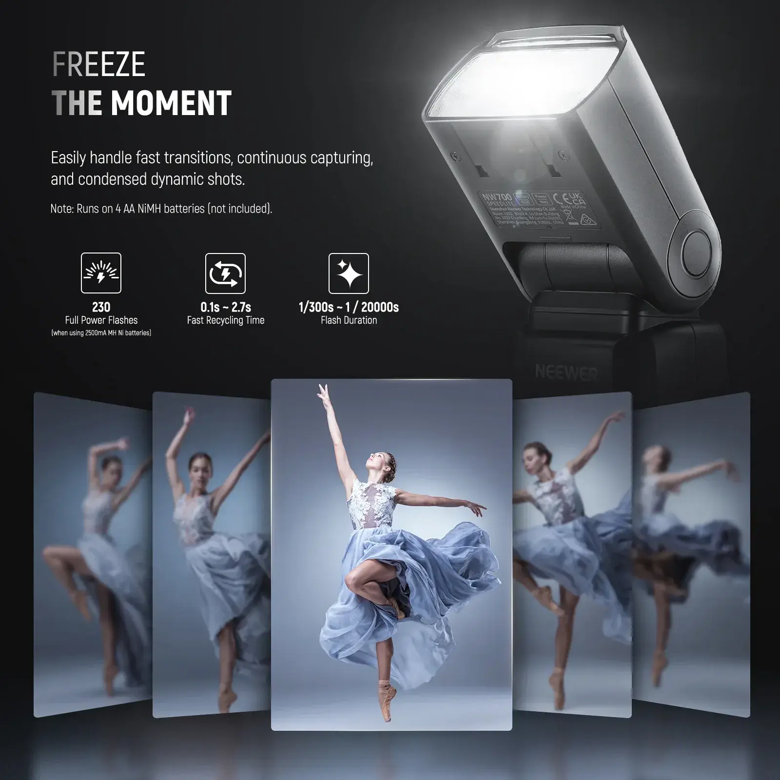 Neewer NW700-S TTL Flaş Speedlite - Sony Uyumlu