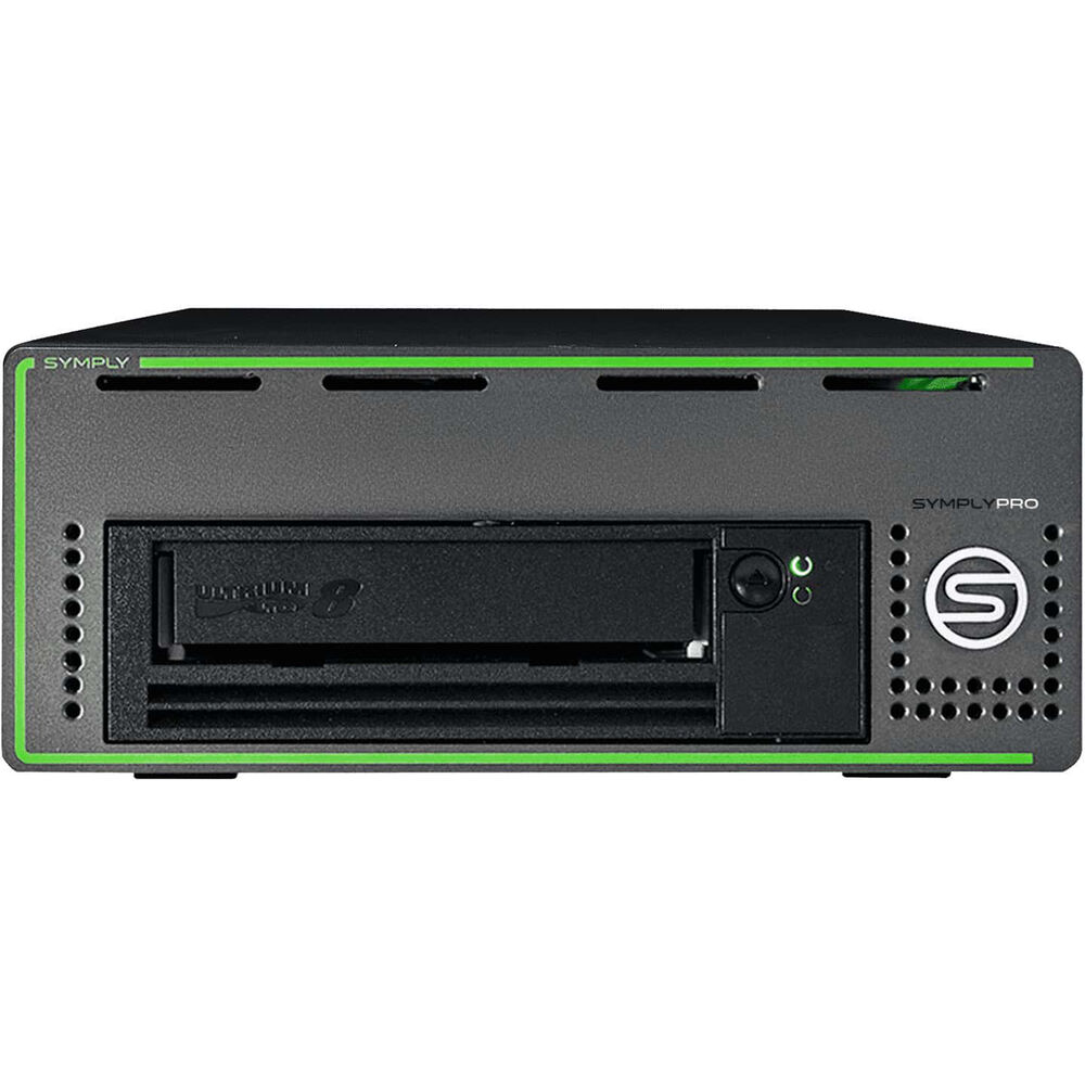 Symply PRO Thunderbolt Desk-p LTO-9 HH TB3 & SAS Arayüz; Veri & Temizlik Kaseti; 2m Kablo 3Yr