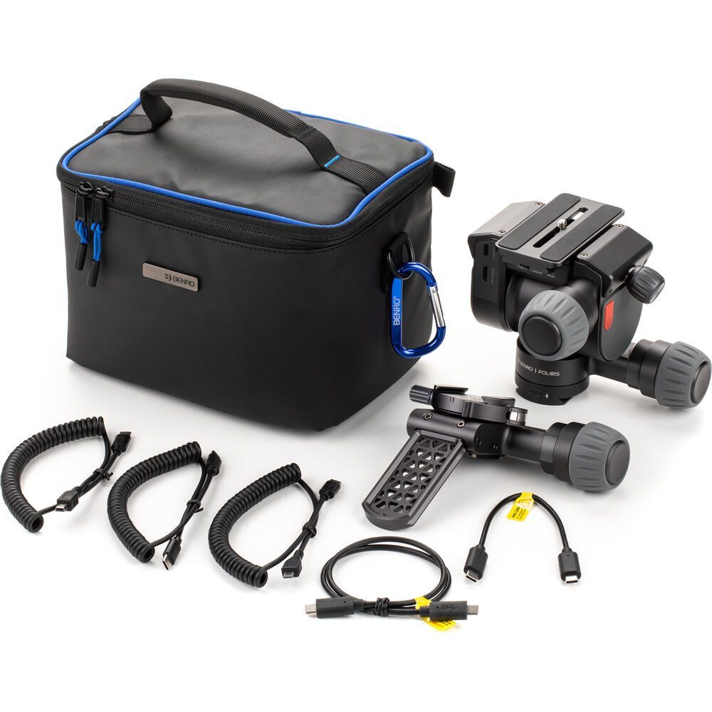 Benro Polaris Astro Edition 3-Akslı Akıllı/Elektrikli Tripod Kafası