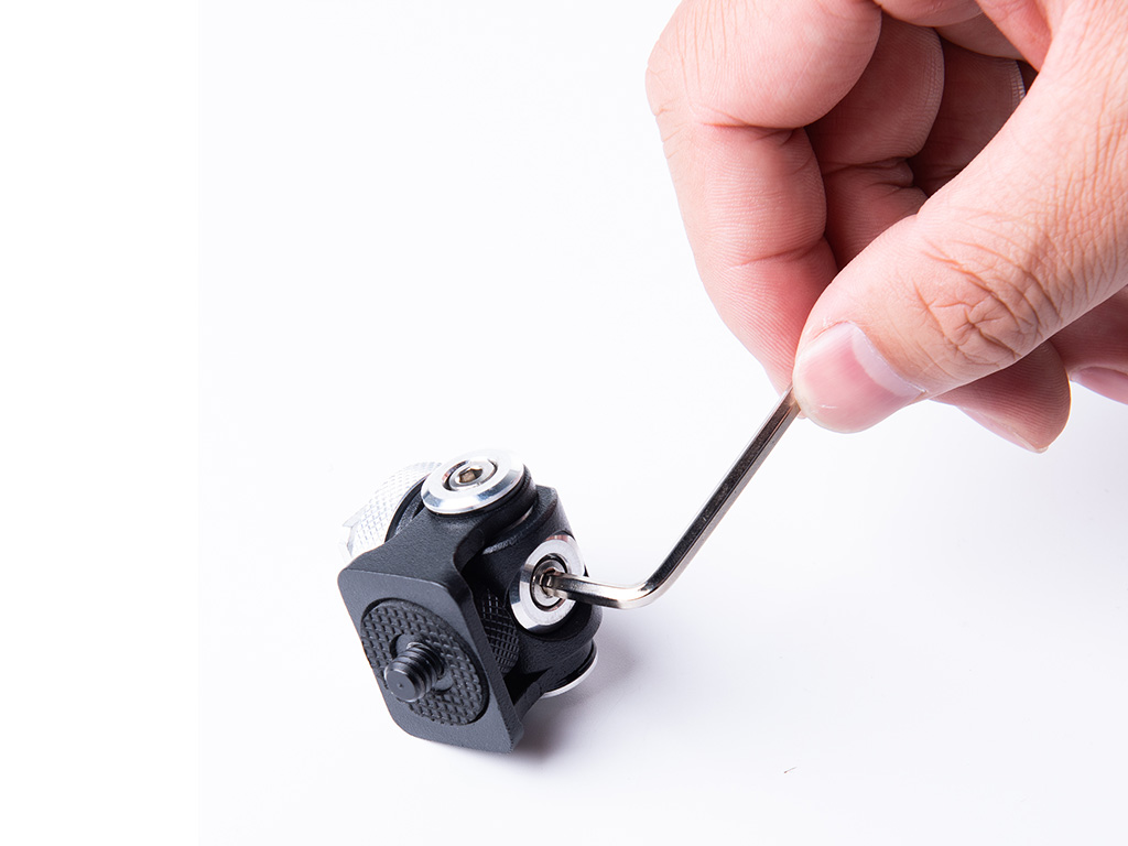 BM-01 1/4" Rotatable Hotshoe