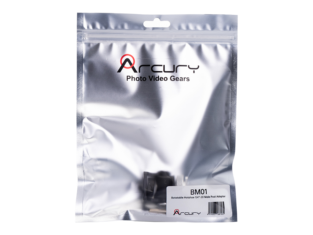 BM-01 1/4" Rotatable Hotshoe