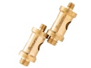 1/4"-3/8" Brass Screw Adapter (SA-08)