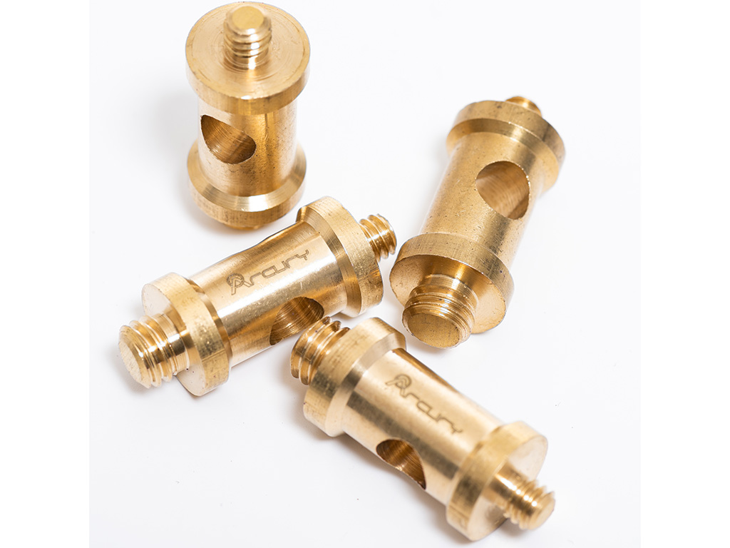 1/4"-3/8" Brass Screw Adapter (SA-08)