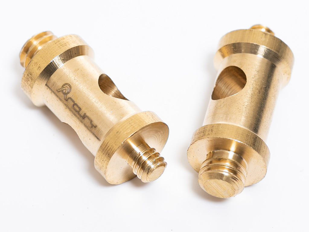 1/4"-3/8" Brass Screw Adapter (SA-08)