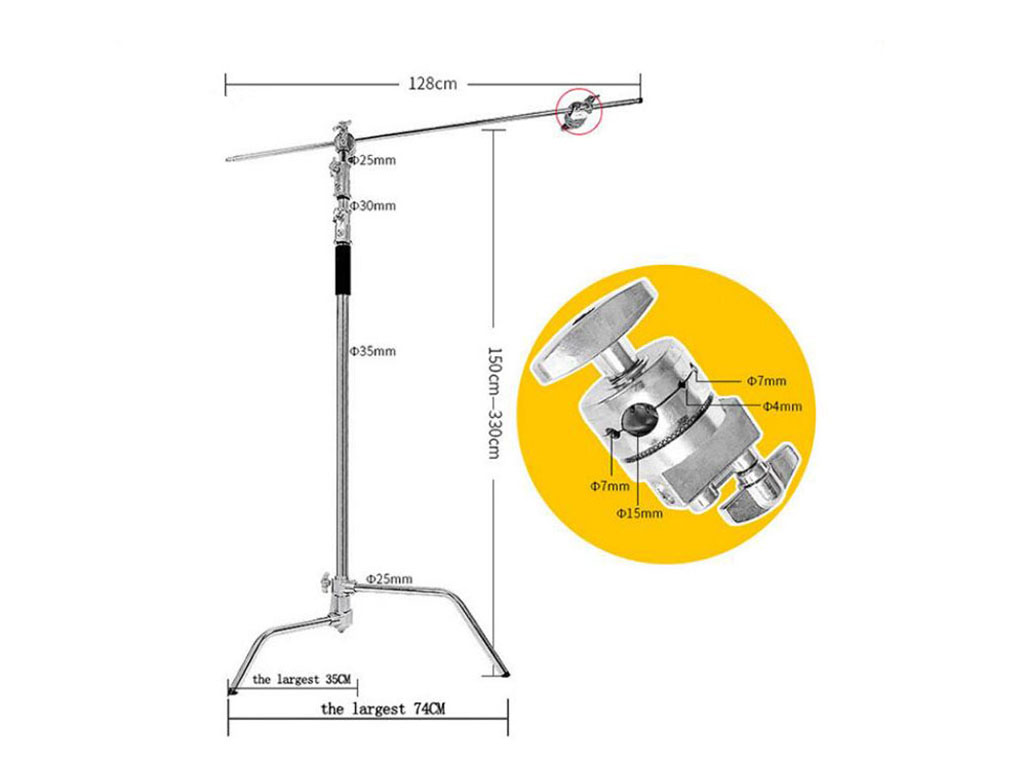 ML330B 330cm + 130cm Deve Boynu