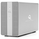 OWC Mercury Elite Pro Dual 48TB 2-Bay USB 3.2 Gen 2 RAID Array with 3-Port Hub