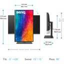 BenQ PD2705U 4K 27-inch USB-C Profesyonel Tasarımcı Monitörü