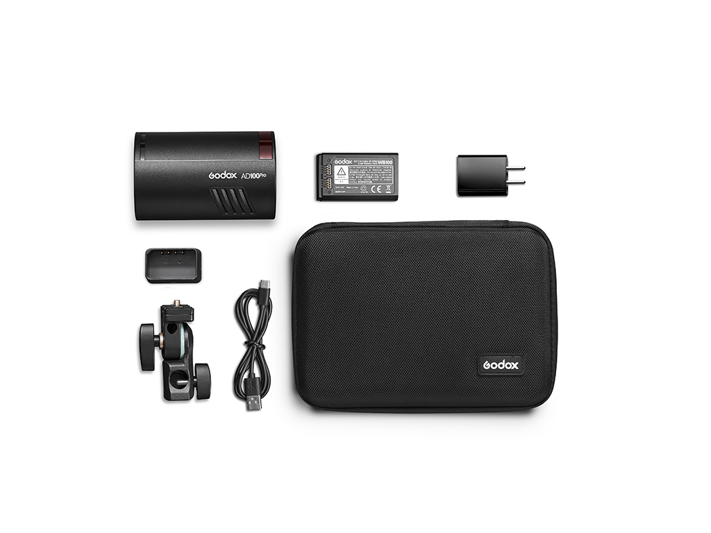 AD100Pro Taşınabilir Paraflaş